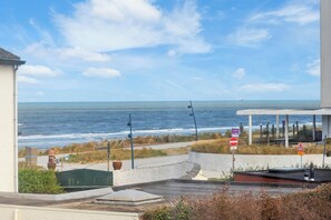 Vue sur la plage ou l’océan