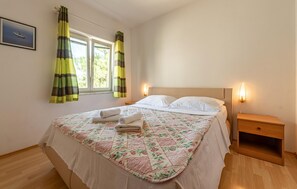 2 makuuhuonetta, vauvan matkasänky, ilmainen Wi-Fi