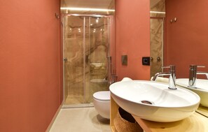 Shower, hair dryer