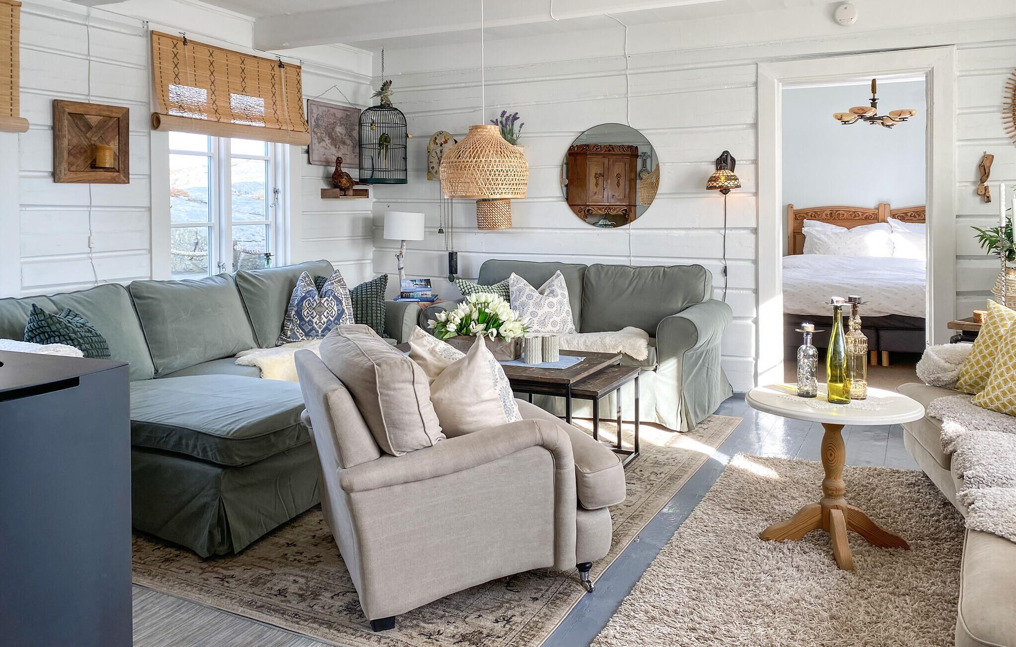 4 makuuhuonetta, vauvan matkasänky, ilmainen Wi-Fi