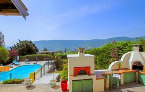 Terrace/patio - Gorgeous home in Veyras (Veyras)