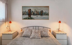 2 habitaciones, tabla de planchar con plancha y wifi gratis 