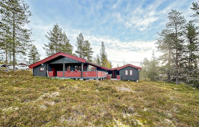 Beautiful home in Jordet with sauna