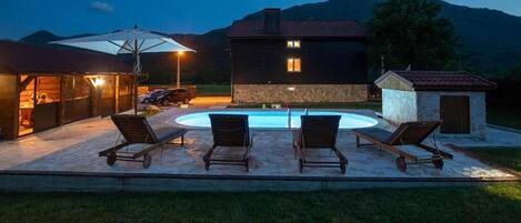 Piscine chauffée