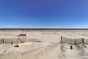 On the beach
