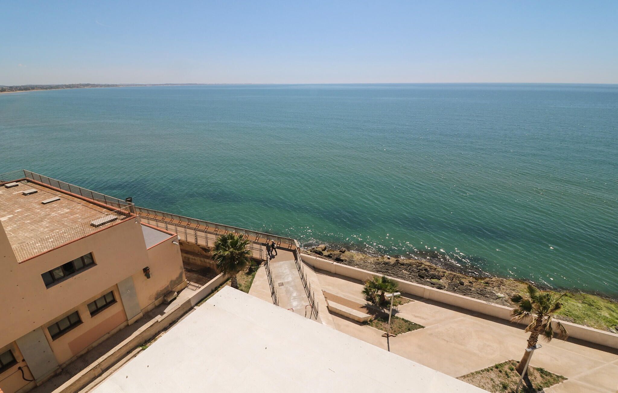 منظر من الجو على ارتفاع عالٍ