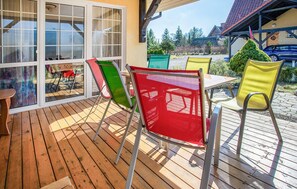 Outdoor dining - 3 bedroom cozy home in Sobacz (Sobacz)