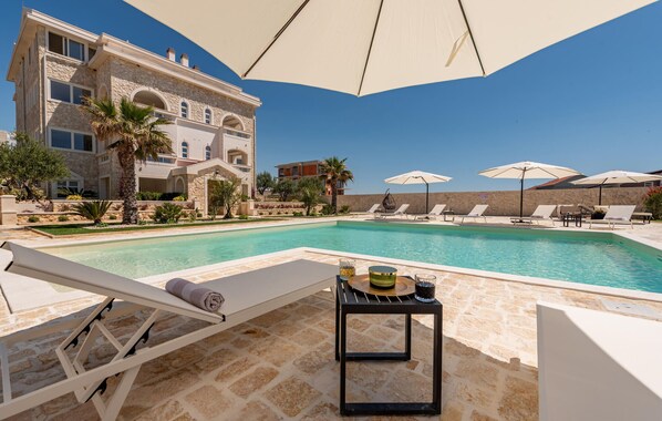 Una piscina climatizada