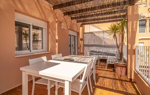 Outdoor dining - Awesome apartment in Mojacar (Mojacar)