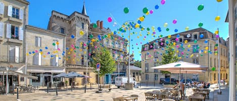 Restauration en plein air