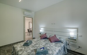 2 bedrooms, iron/ironing board, travel crib, free WiFi