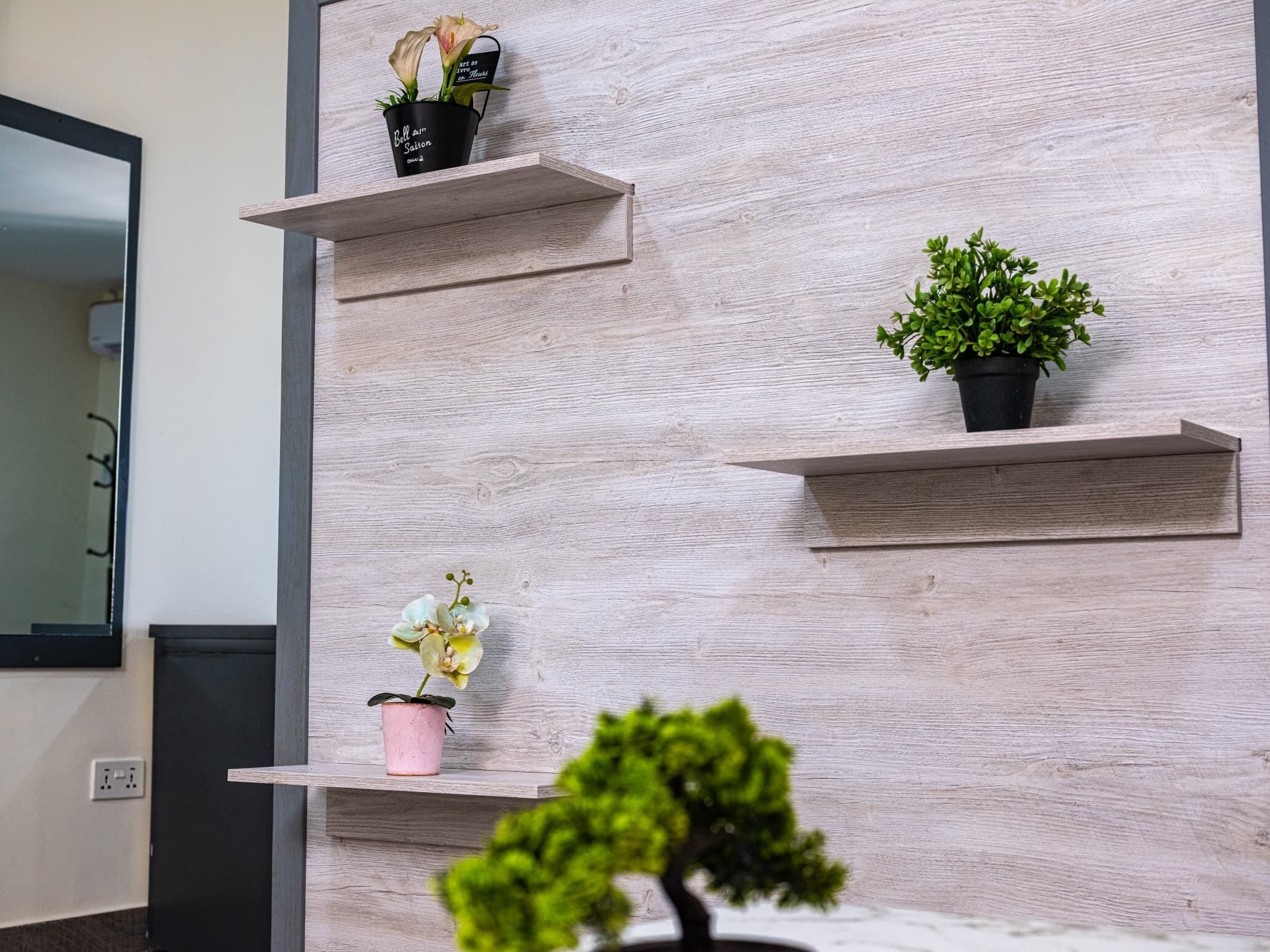 Estudi Comfort, 1 llit doble, aire condicionat, vistes a l'oceà | Equipament de l'habitació