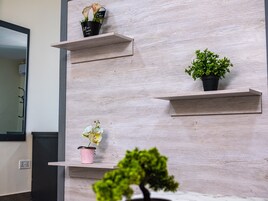 Comfort Studio, 1 Double Bed, Air conditioning, Ocean View | Room amenity