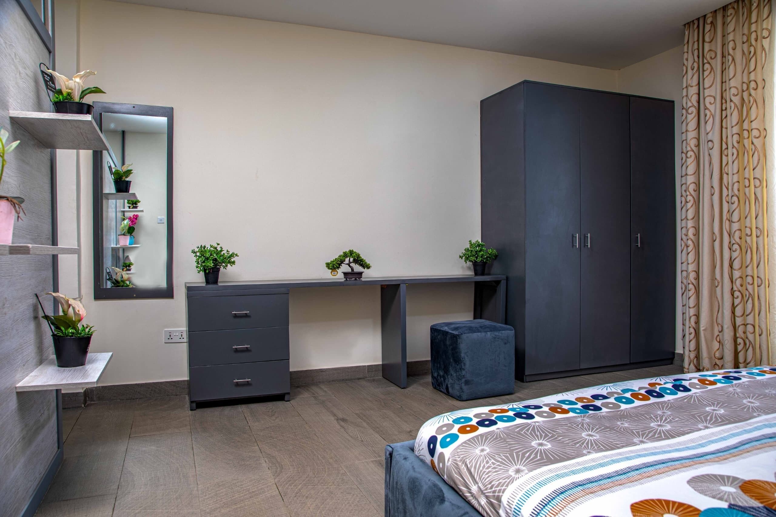 Premium Studio, 1 Double Bed, Air conditioning, Ocean View | Room amenity