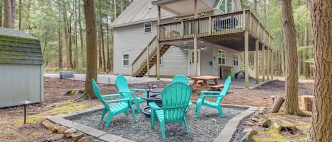 Rumah (4 Bedrooms) | Tempat makan outdoor