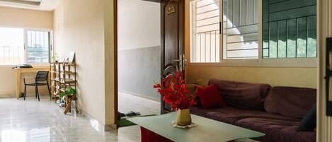 Chambre Classique | Coin séjour