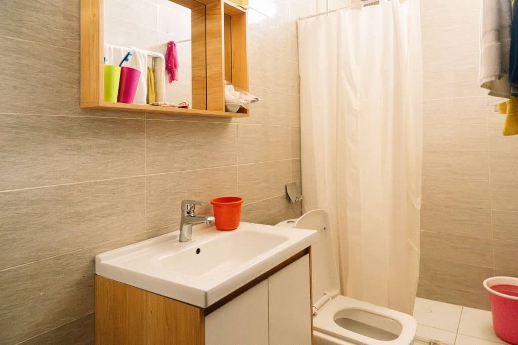 Soap, toilet paper