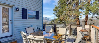 Hot Tub & Decks: Central Hood River Townhome!
