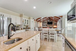 House (3 Bedrooms) | Interior - Patio + Pool Table: Lake Marion Getaway (Santee)