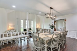 House (3 Bedrooms) | Interior - Patio + Pool Table: Lake Marion Getaway (Santee)