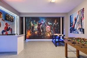 Game room - Luxury Villa w/ Themed Rooms & Spa at Bella Vida (Kissimmee)