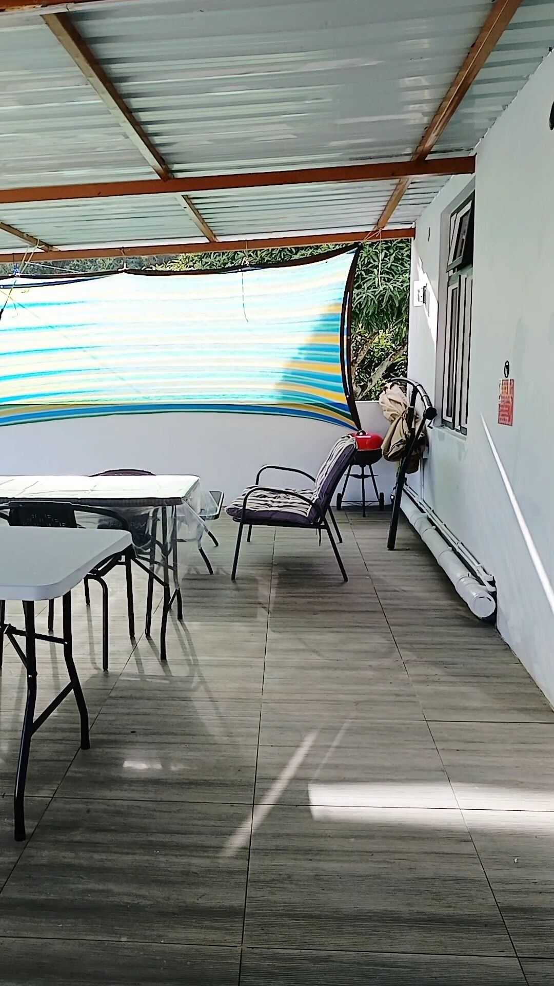 Espace banquet en plein air