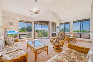 Condo, 1 Bedroom | Living area | Smart TV - Wailea Grand Champion, #142 1 Bedroom Condo (Kihei)
