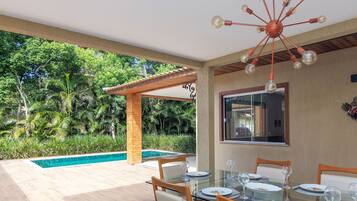 Indoor pool, outdoor pool