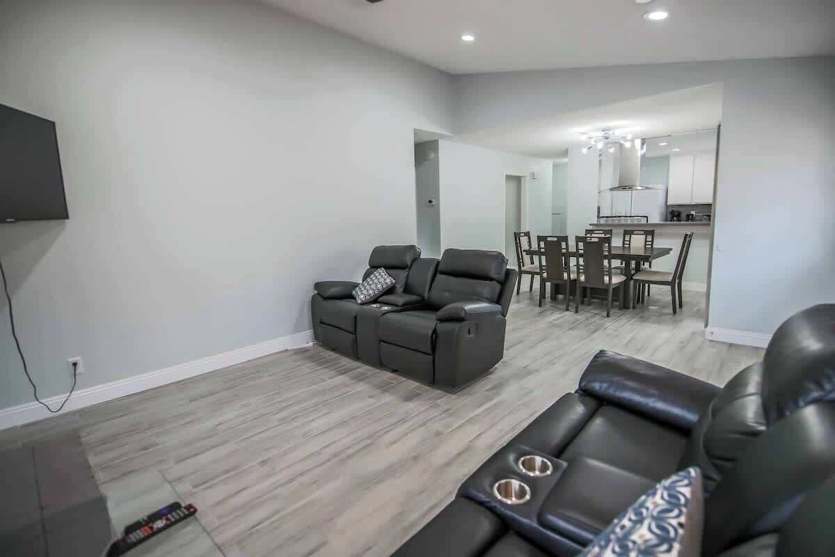 TV, fireplace, video games, books