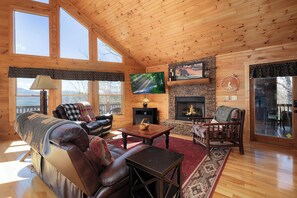 Älytelevisio, takka