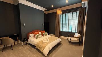 1 bedroom, iron/ironing board, travel crib, WiFi