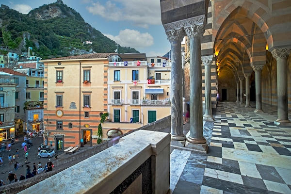 Façana frontal de l'allotjament