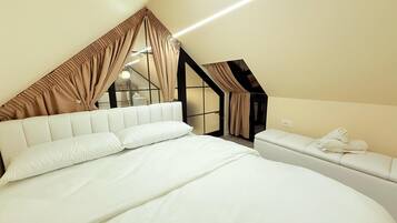 2 makuuhuonetta, silitysrauta/-lauta, Wi-Fi, vuodevaatteet