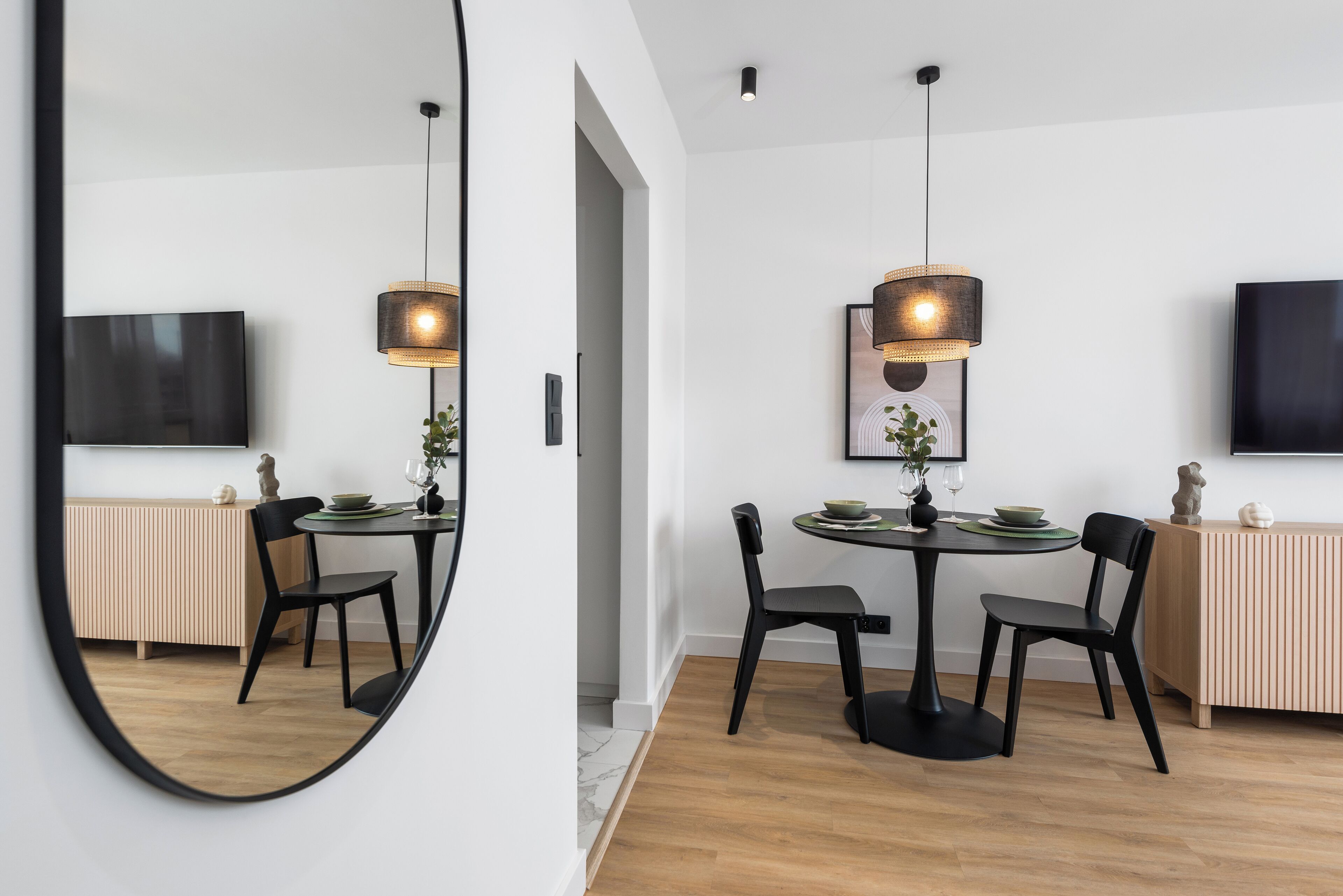 Comfort Apartment, City View | Living area | 50-inch Smart TV with cable channels, Netflix, streaming services