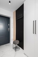 Comfort Apartment, City View | Living area | 50-inch Smart TV with cable channels, Netflix, streaming services