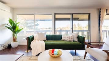 TV, fireplace, stereo