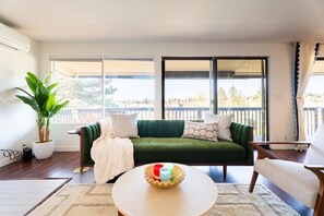 TV, fireplace, stereo