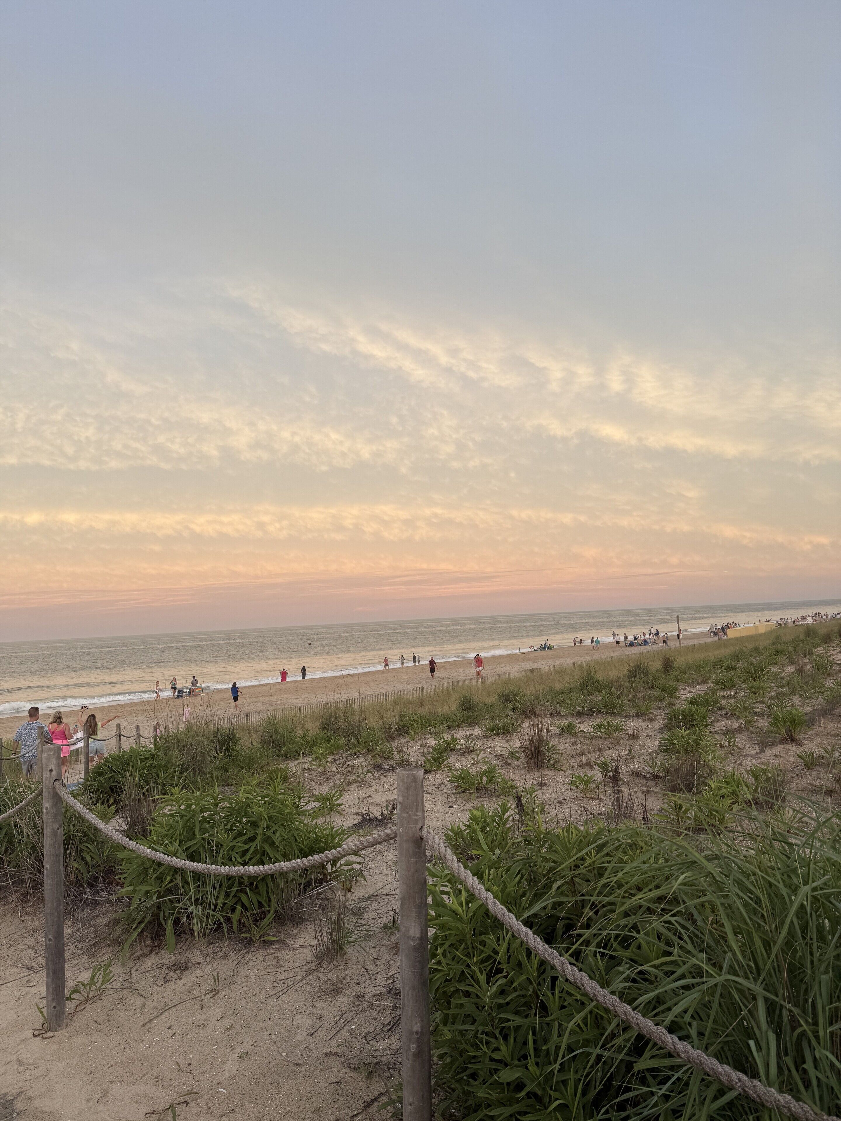 Sun-loungers, beach towels