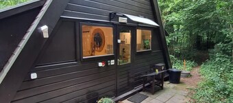 Chalet sequoia à Durbuy, Famille, nature, piscine chiens bienvenus