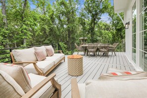 Terrace/patio - 130 Shell Midden ~ Brand New Build for 2025! Walk to Beach! (Hilton Head Island)