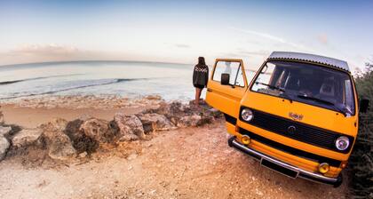 Rental Combi Vw vintage fitted out all comfort île Oléron au bord de l'eau 4 to 6