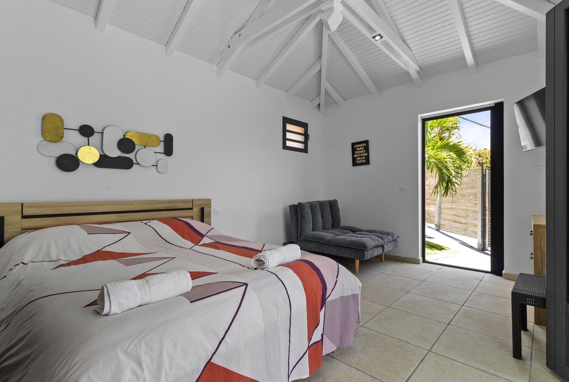 1 bedroom, iron/ironing board, free WiFi, bed sheets