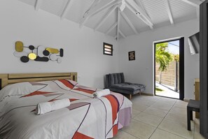 1 bedroom, iron/ironing board, free WiFi, bed sheets
