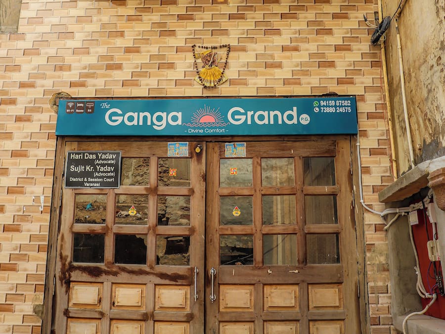 Voorkant van accommodatie