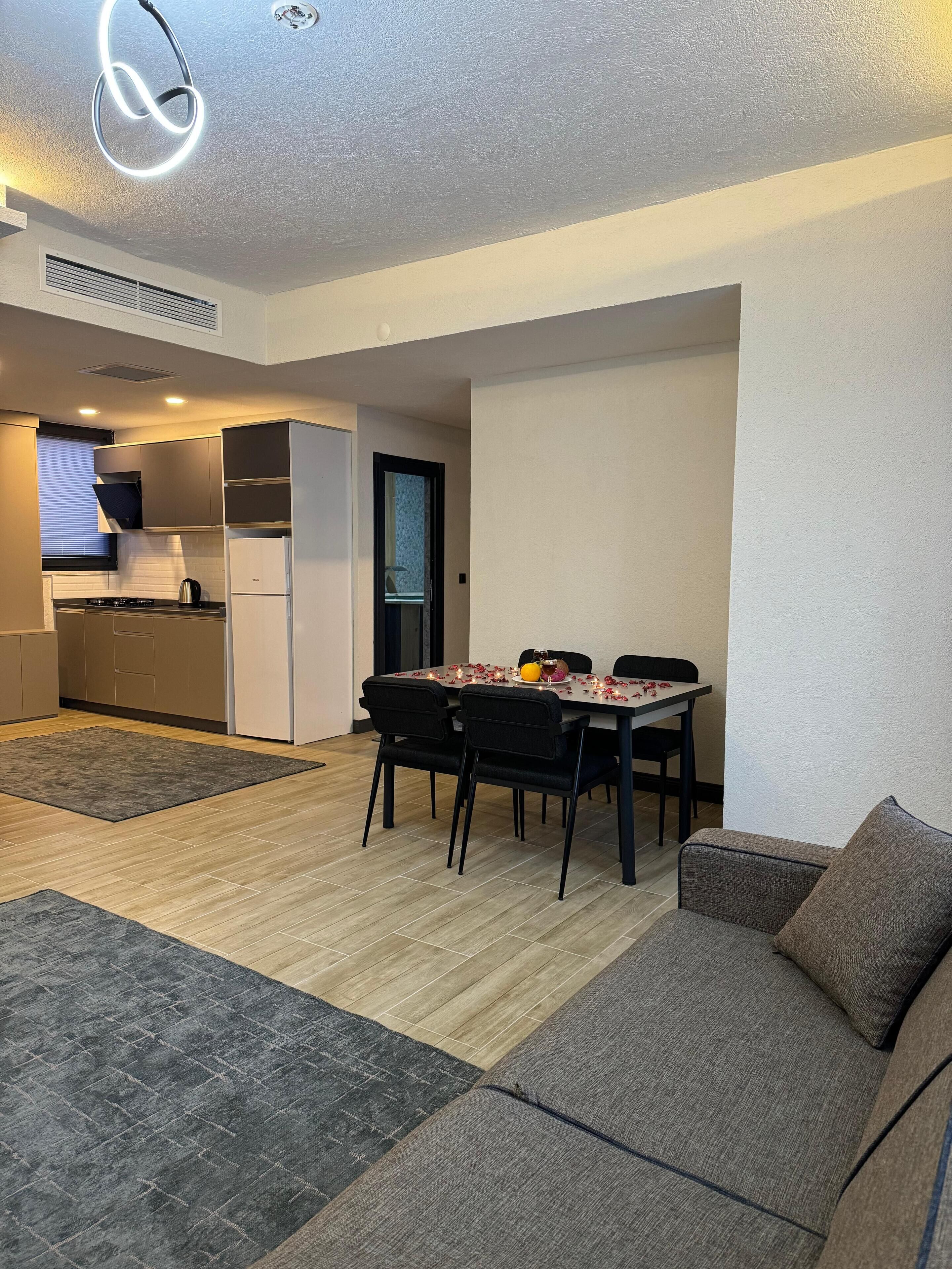 Familienapartment, Stadtblick | Wohnbereich
