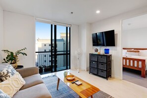 Unclassified image, 2 of 27, button - Cityscape Delight with Skyline View | Free Parking (Auckland CBD)