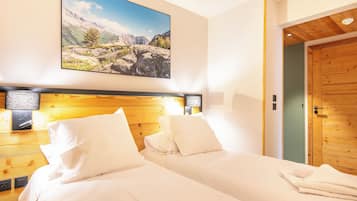 Appartement 2 pièces 4 personnes | Mørklægningsgardiner, gratis baby-/barnesenge, gratis Wi-Fi, sengetøj