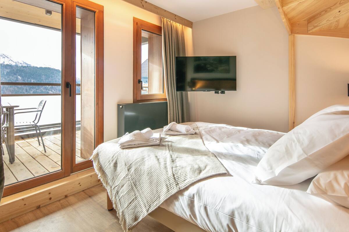 Appartement 4 pièces 8 personnes | Rideaux d’obscurcissement, lit de bébé (gratuit)