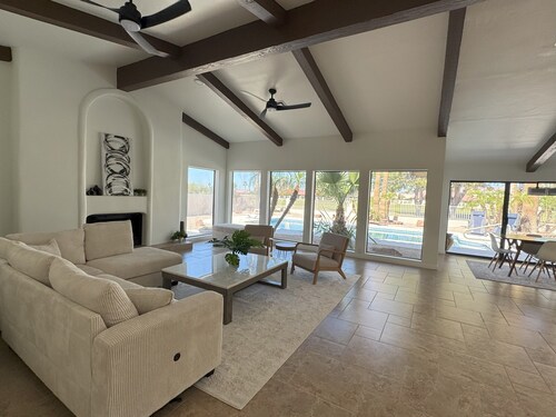 Luxury Golf Course Retreat with Mountain Views & Heated Pool