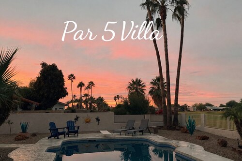 Luxury Golf Course Retreat with Mountain Views & Heated Pool